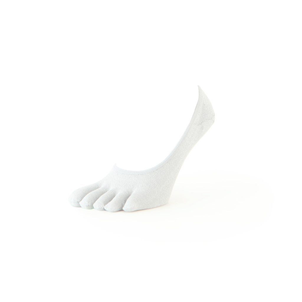 Regnsncox | Five-Toe No-Show Socks with Secure Heel Grip and Lightweight Knit