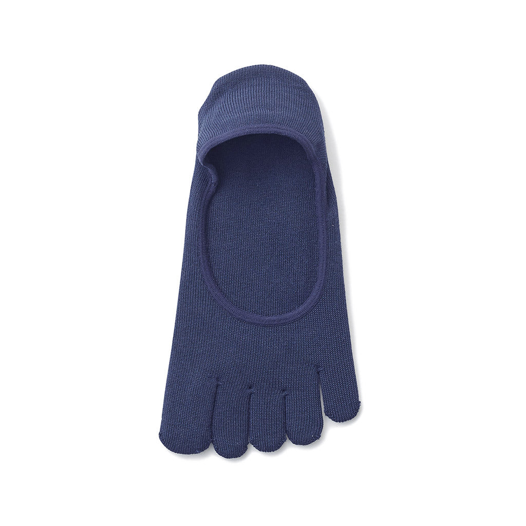 Regnsncox | Five-Toe No-Show Socks with Secure Heel Grip and Lightweight Knit