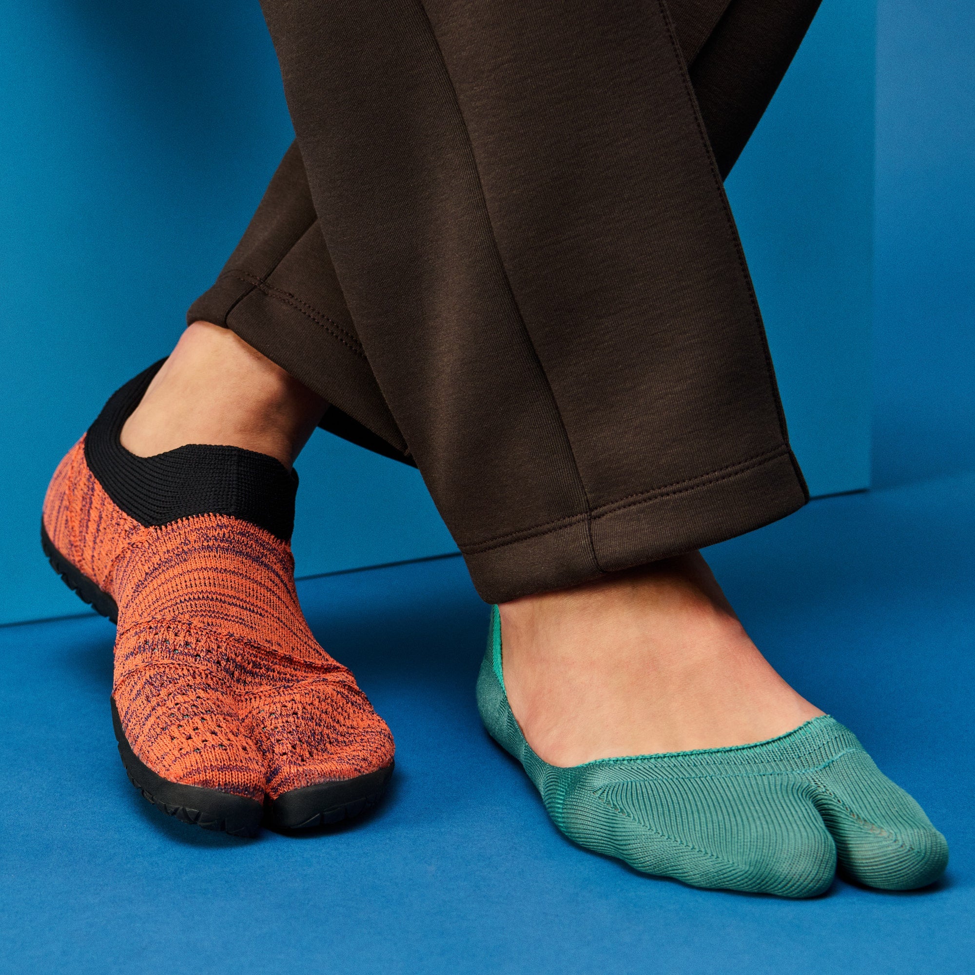 Regnsncox | Perfect Fit Tabi No-Show Socks with COOLMAX® for Ultimate Comfort & Breathability
