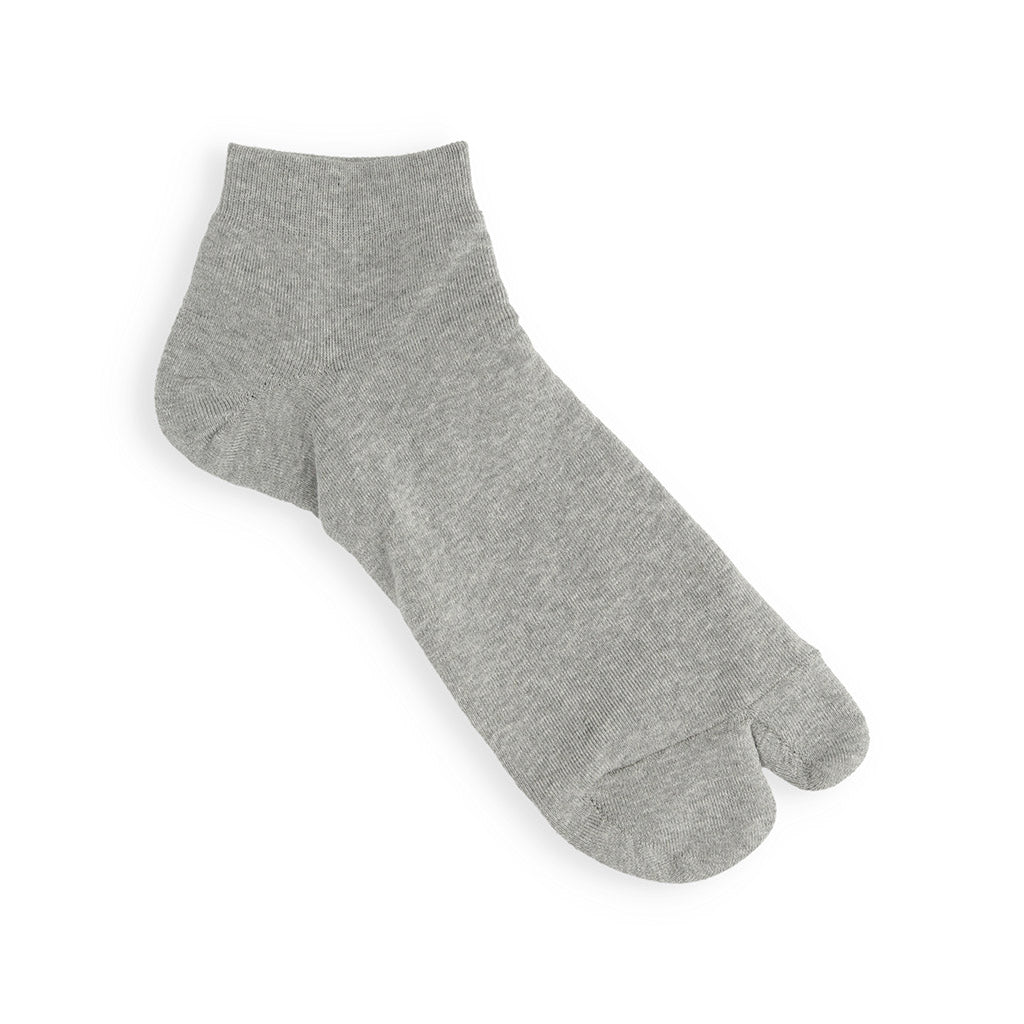 Regnsncox | Cushioned Cotton Tabi Ankle Socks with Soft Pile Interior