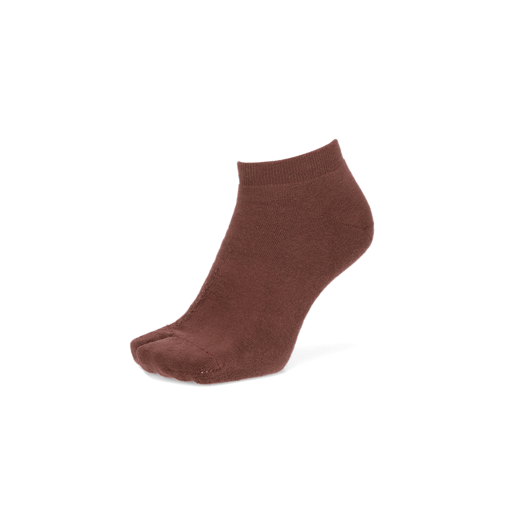 Regnsncox | Cushioned Cotton Tabi Ankle Socks with Soft Pile Interior