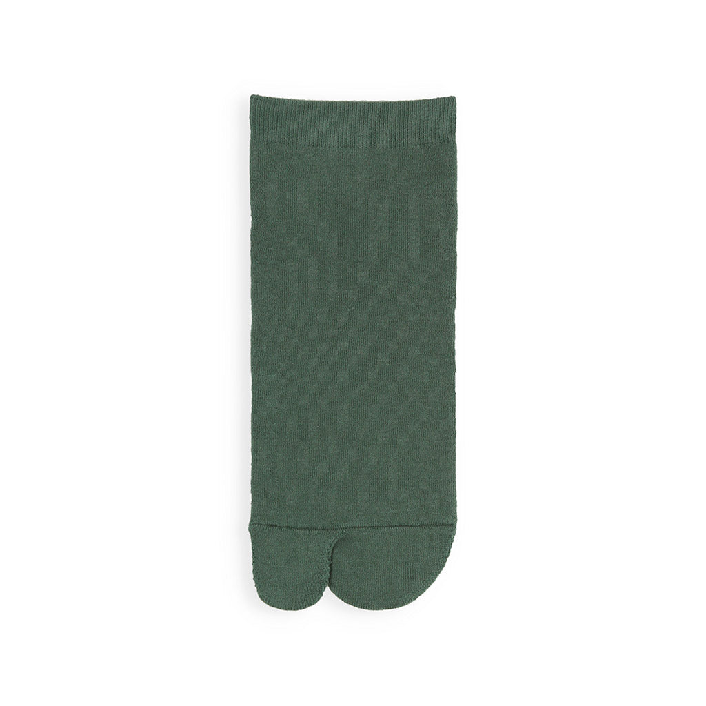 Regnsncox | Cushioned Cotton Tabi Ankle Socks with Soft Pile Interior