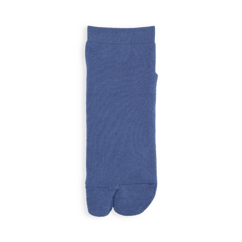 Regnsncox | Cushioned Cotton Tabi Ankle Socks with Soft Pile Interior
