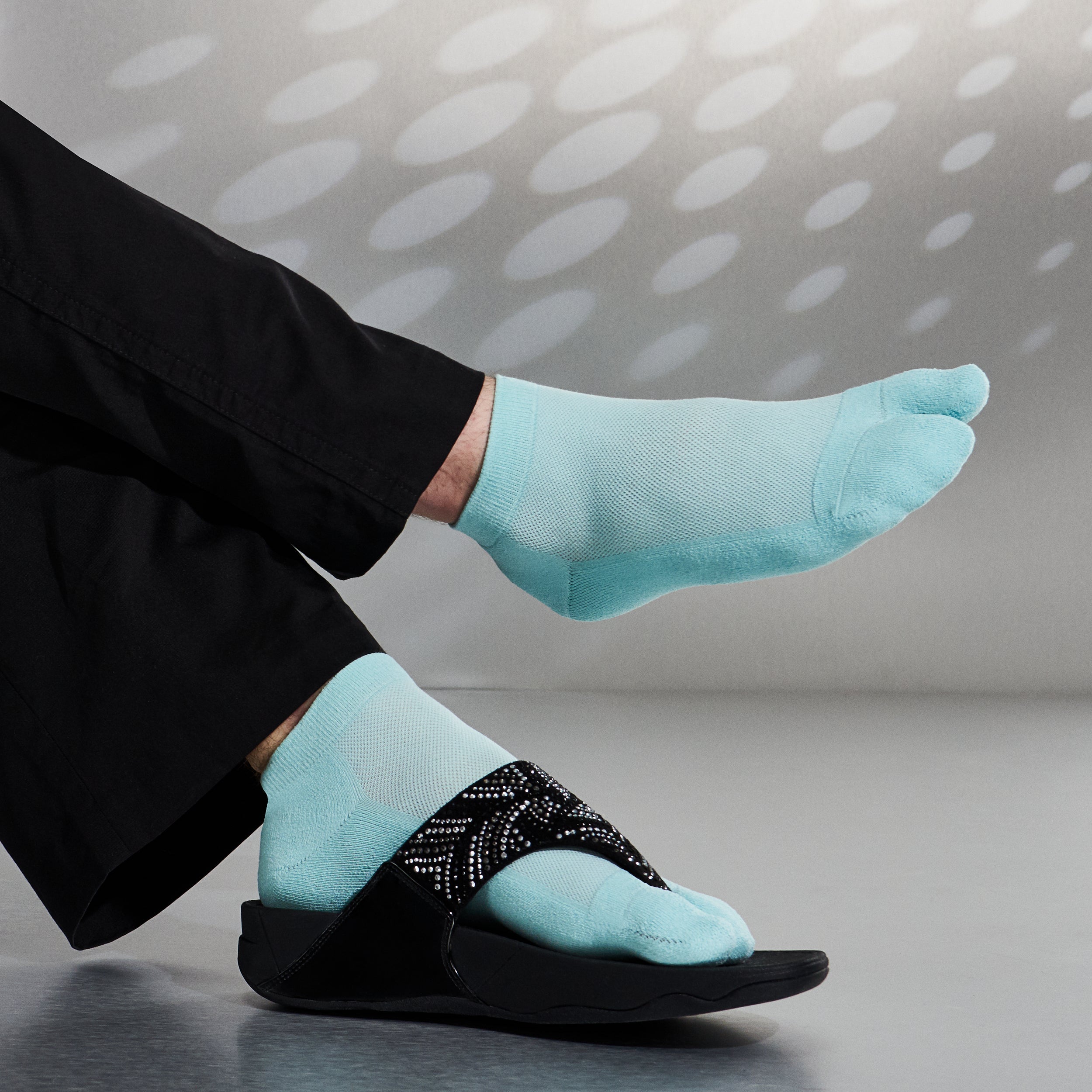 Regnsncox | Washi Pile Tabi Ankle Socks with Breathable Cushion
