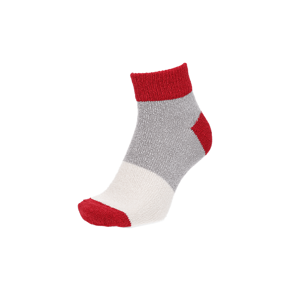 Regnsncox | Tricolor Washi Quarter Socks with Eco-Friendly Japanese Paper Yarn