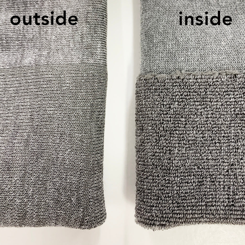 Regnsncox | High-Standard Cotton Pile Crew Socks with Comfortable Cushioning