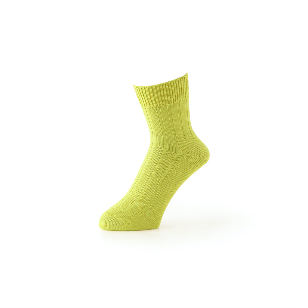 Regnsncox | Wide-Ribbed Cotton Quarter Socks – Soft, Comfortable & Versatile
