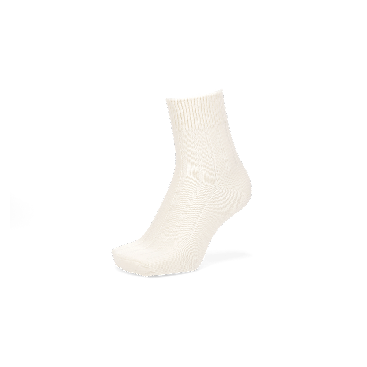 Regnsncox | Wide-Ribbed Cotton Quarter Socks – Soft, Comfortable & Versatile