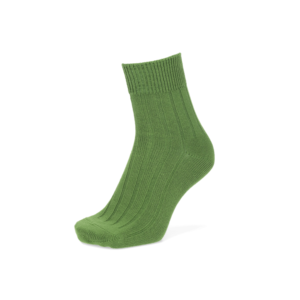 Regnsncox | Wide-Ribbed Cotton Quarter Socks – Soft, Comfortable & Versatile