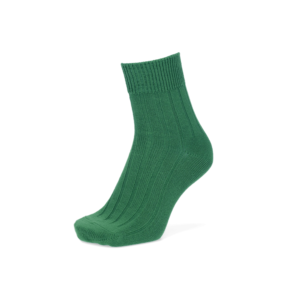 Regnsncox | Wide-Ribbed Cotton Quarter Socks – Soft, Comfortable & Versatile