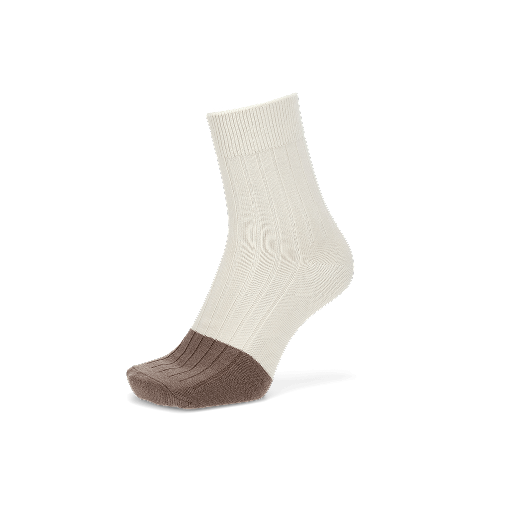 Regnsncox | Merino-Toe x Cotton Crew Socks – Warm Toes, Cotton Comfort