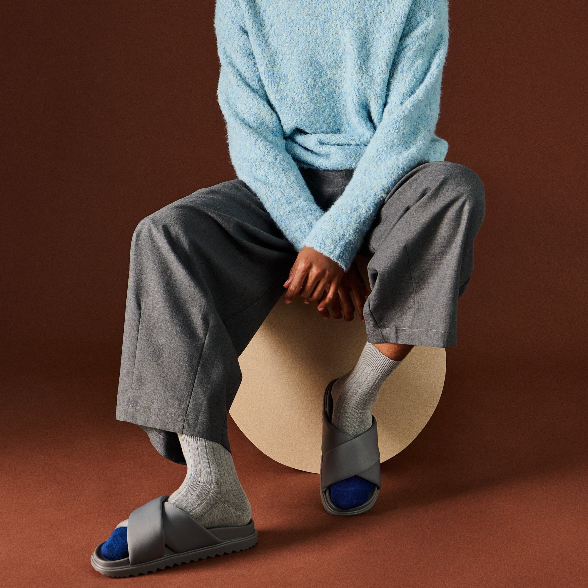 Regnsncox | Merino-Toe x Cotton Crew Socks – Warm Toes, Cotton Comfort