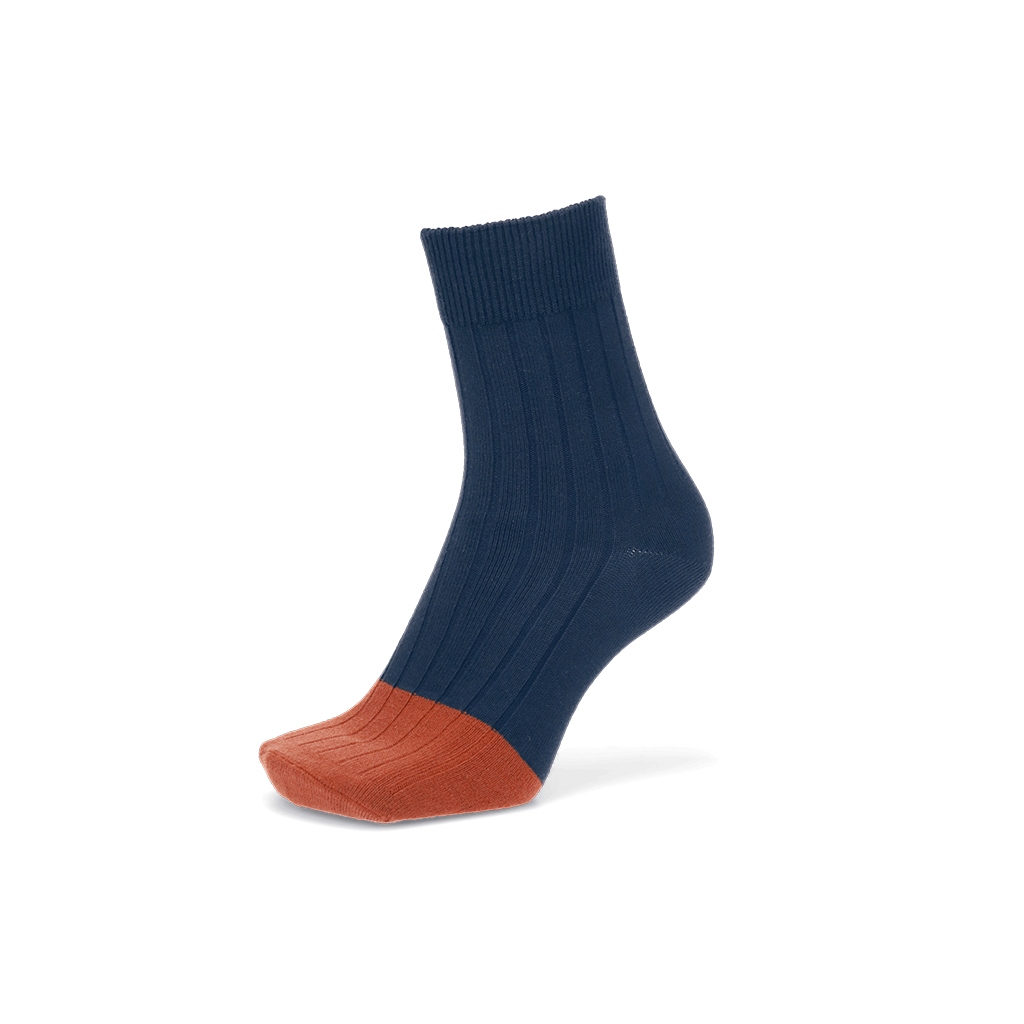 Regnsncox | Merino-Toe x Cotton Crew Socks – Warm Toes, Cotton Comfort