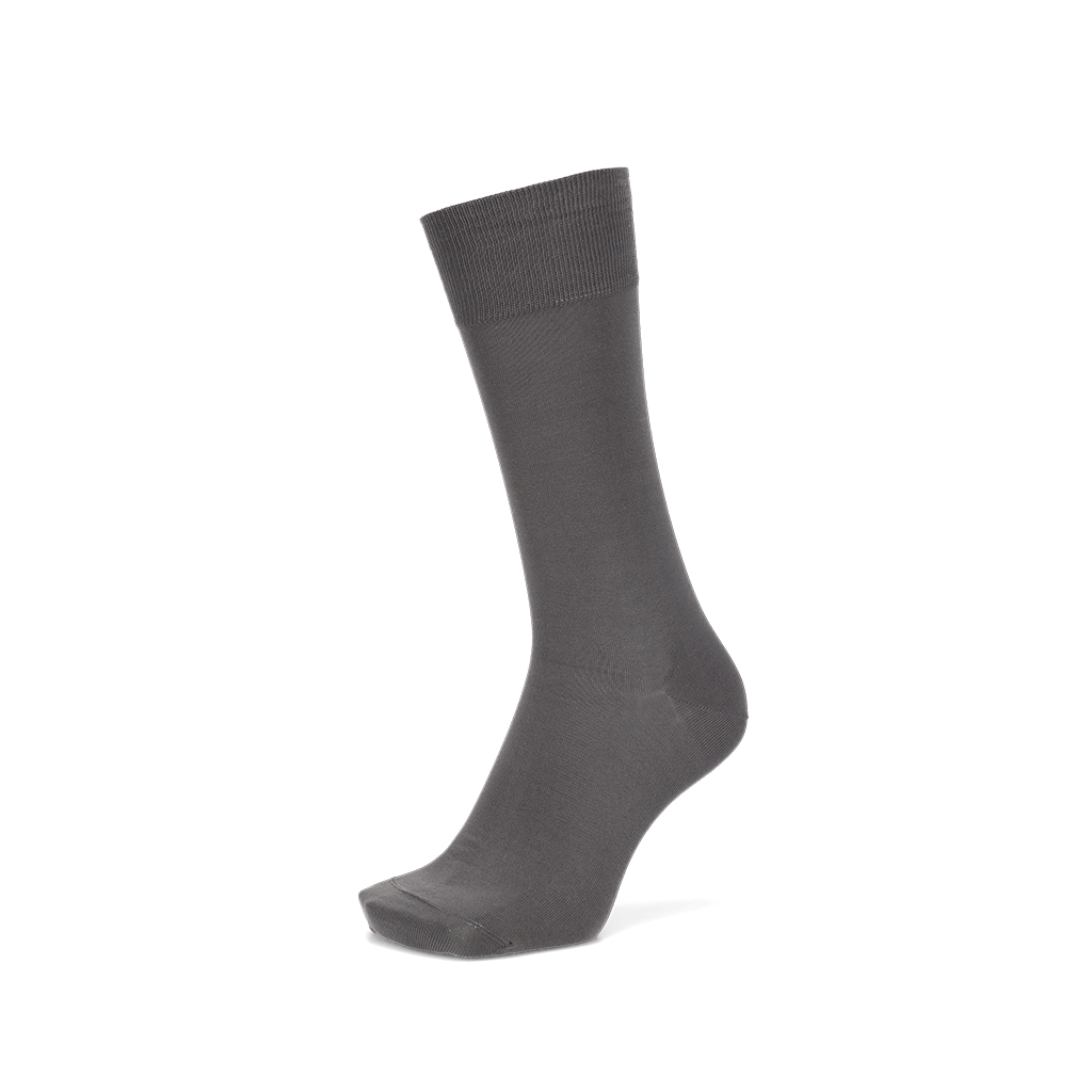 Regnsncox | Premium Silky Cotton Plain Crew Socks with Supima Cotton for Ultimate Comfort