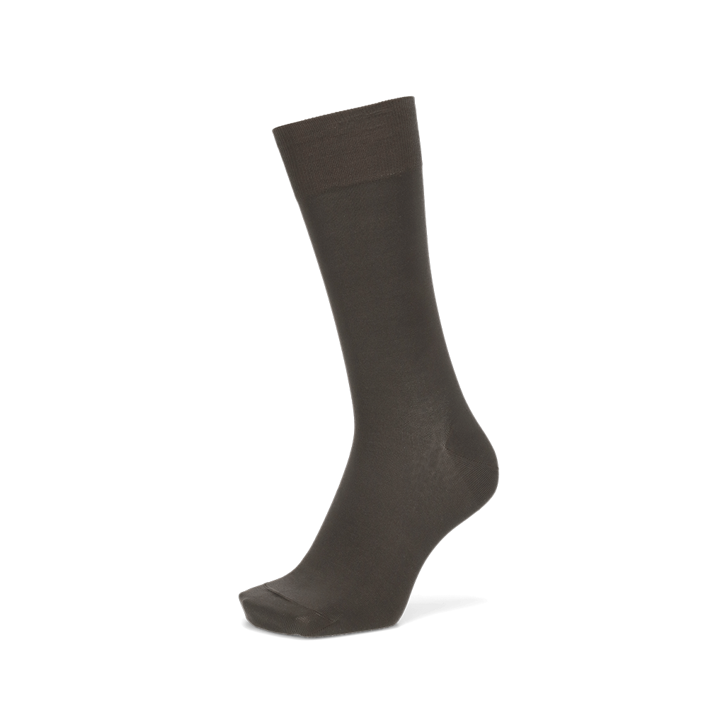 Regnsncox | Premium Silky Cotton Plain Crew Socks with Supima Cotton for Ultimate Comfort