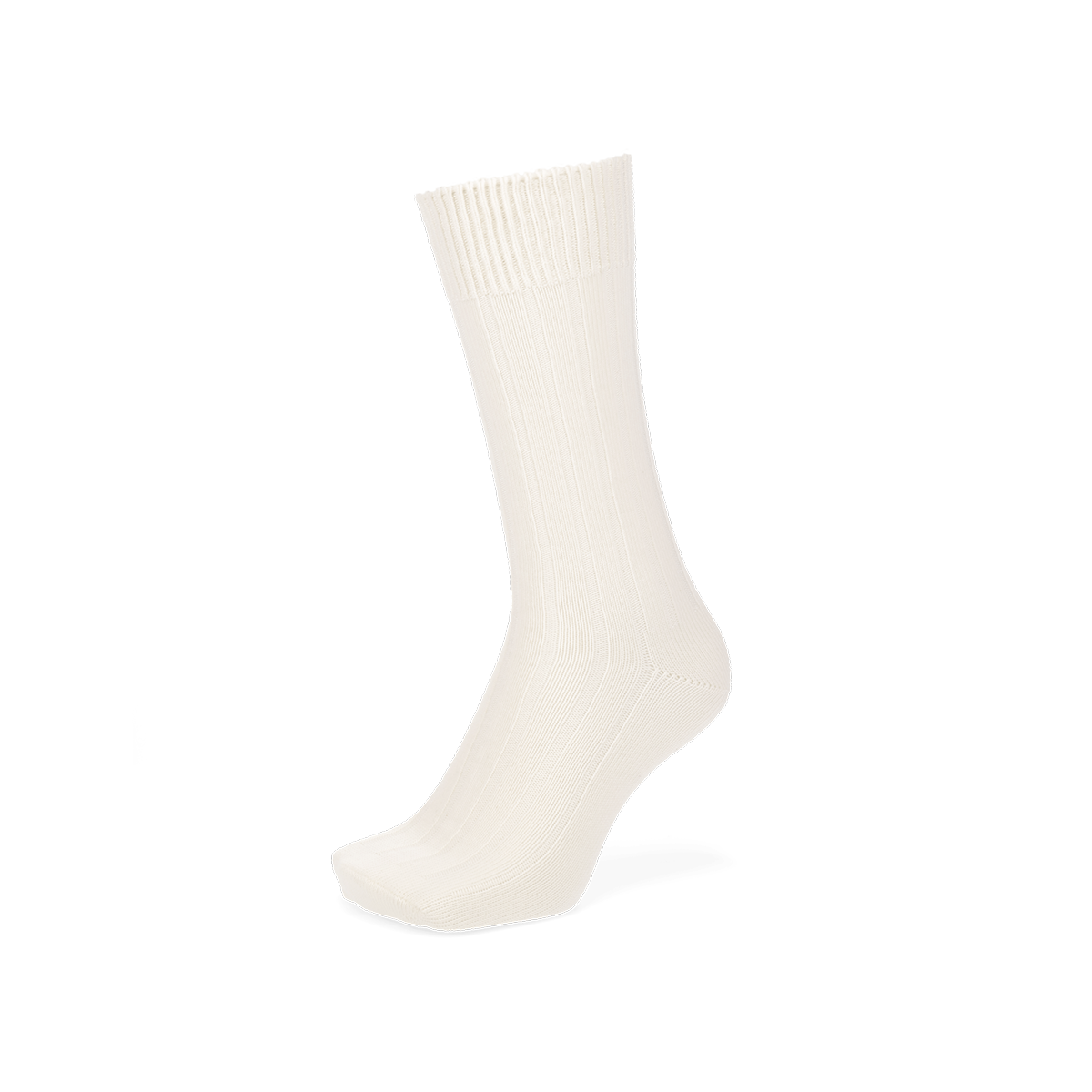 Regnsncox | Wide-Ribbed Cotton Crew Socks with Soft Texture and Comfortable Fit