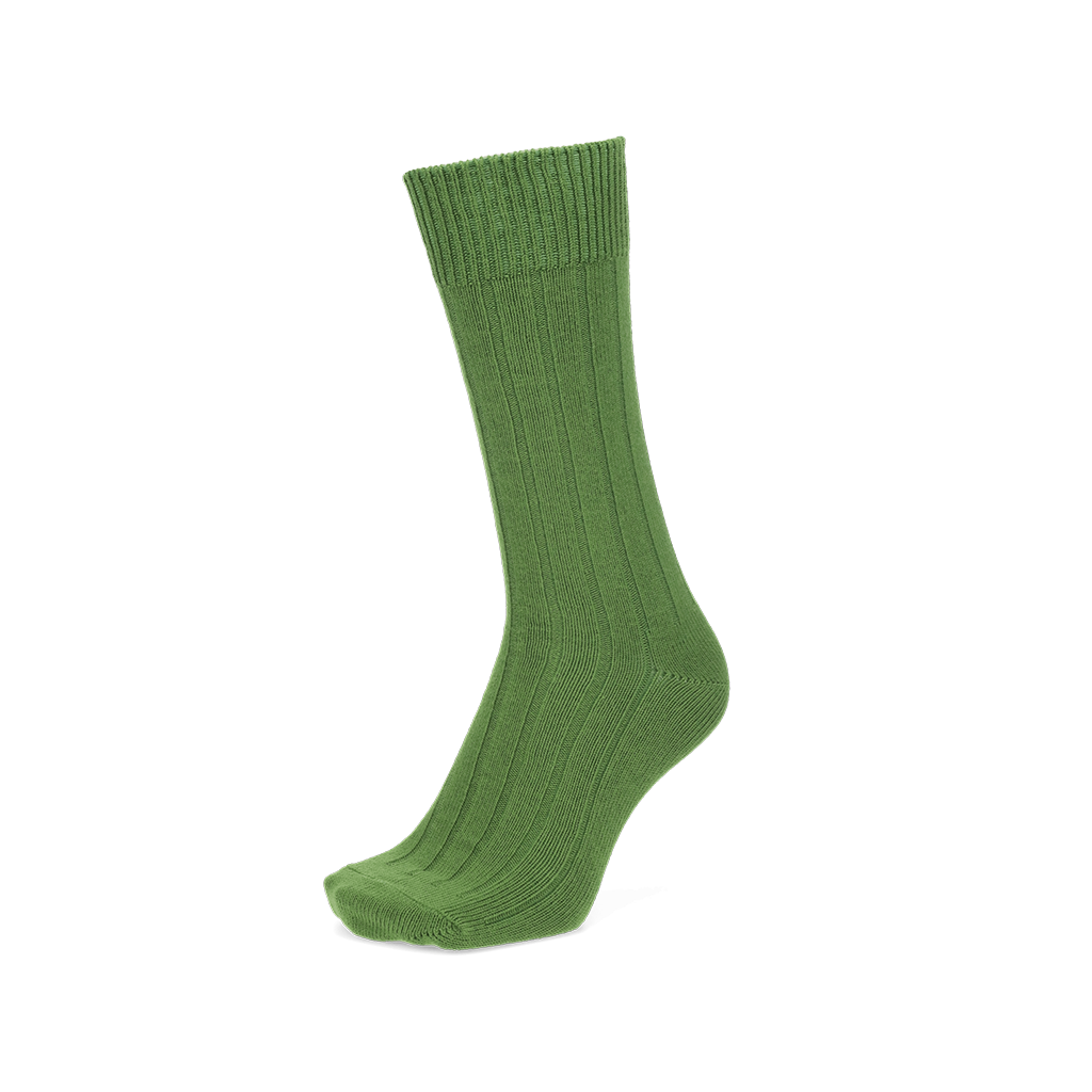 Regnsncox | Wide-Ribbed Cotton Crew Socks with Soft Texture and Comfortable Fit