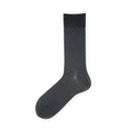 Regnsncox | Ichimatsu Links-Knit Cotton Crew Socks with Refined Checkerboard Pattern