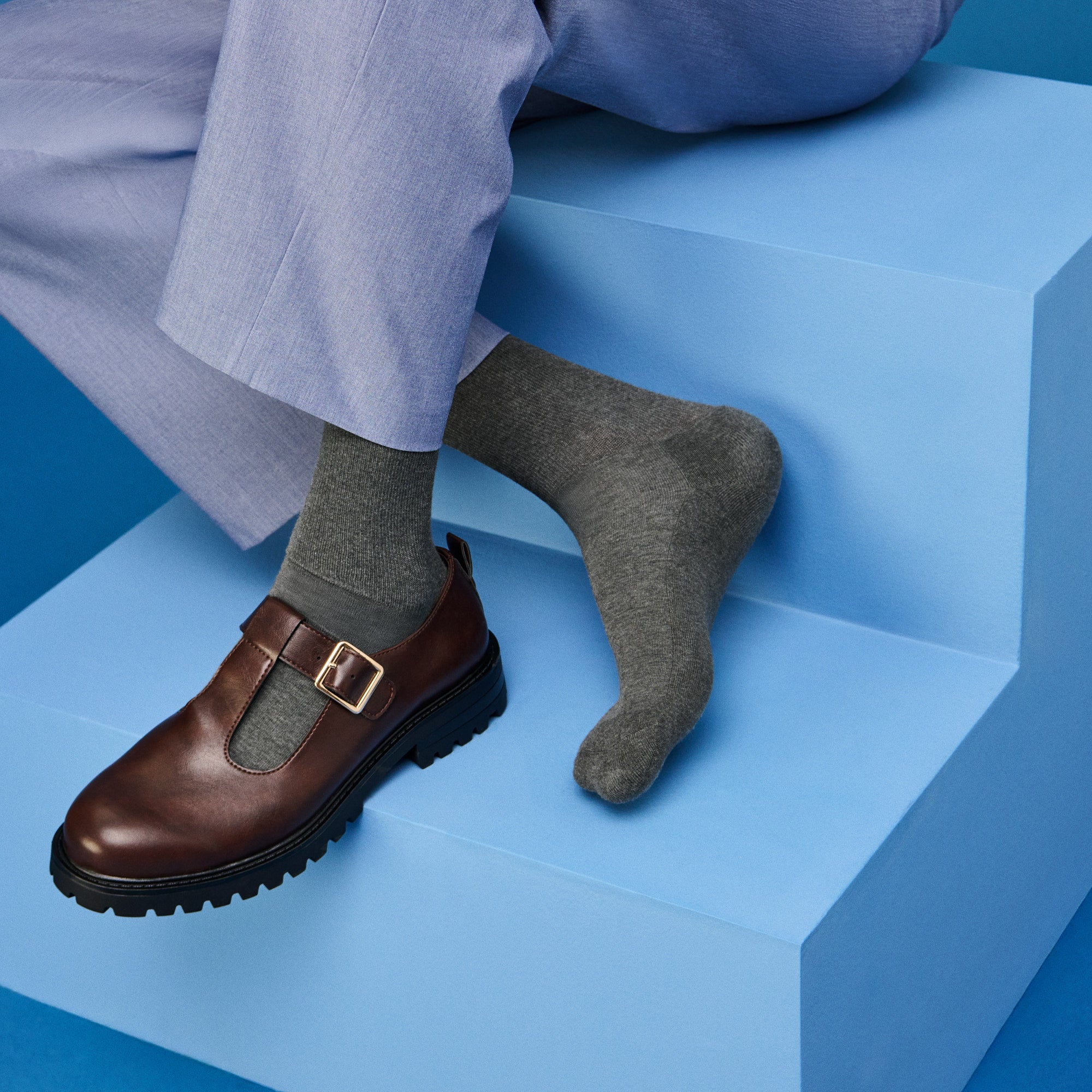 Regnsncox | High-Standard Cotton Pile Crew Socks with Comfortable Cushioning