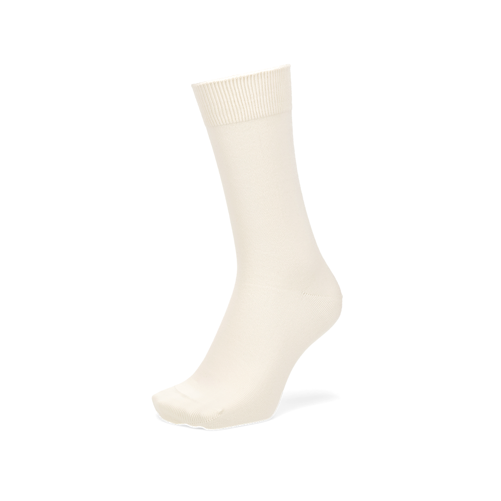Regnsncox | Solid Color Cotton Crew Socks with Breathable Comfort