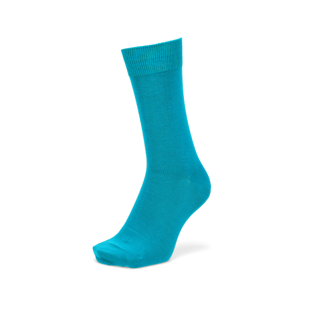 Regnsncox | Solid Color Cotton Crew Socks with Breathable Comfort