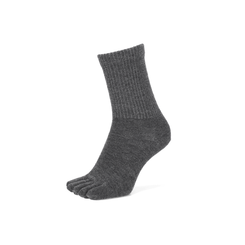 Regnsncox | Loose-Fit Merino Toe Crew Socks – All-Day Comfort & Freshness