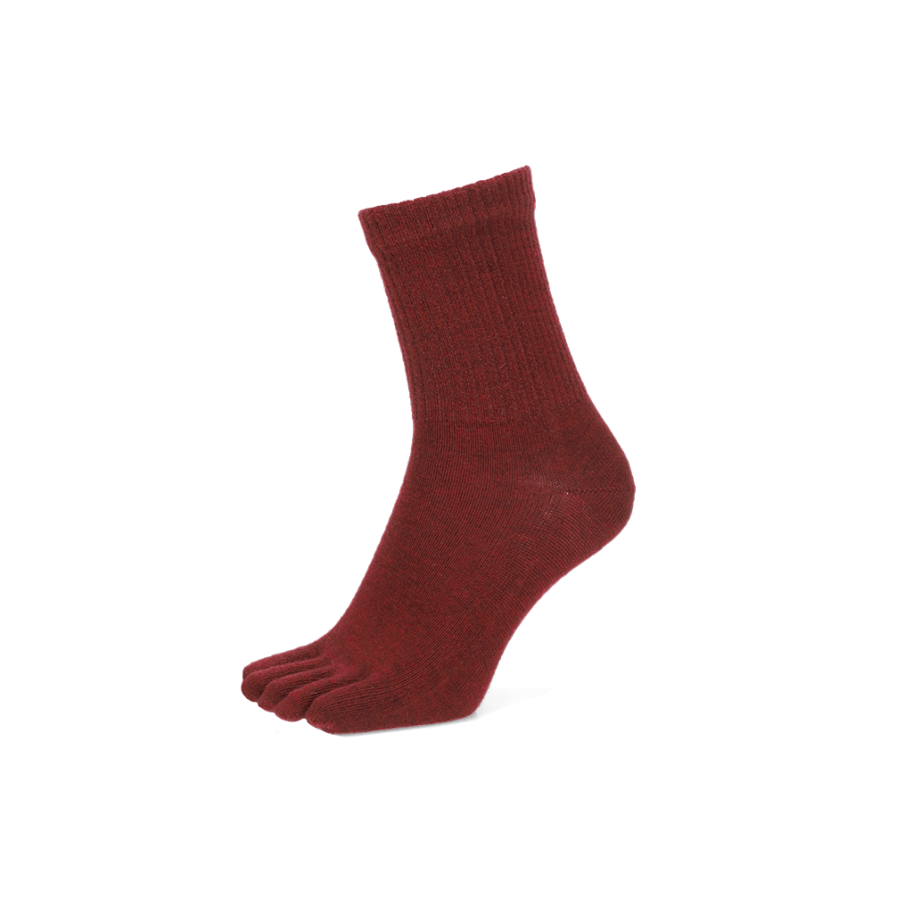 Regnsncox | Loose-Fit Merino Toe Crew Socks – All-Day Comfort & Freshness