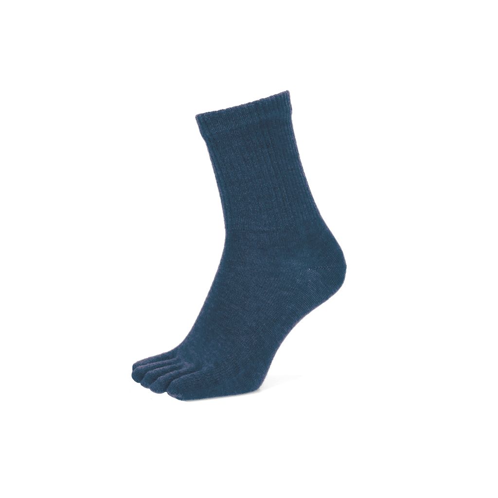 Regnsncox | Loose-Fit Merino Toe Crew Socks – All-Day Comfort & Freshness