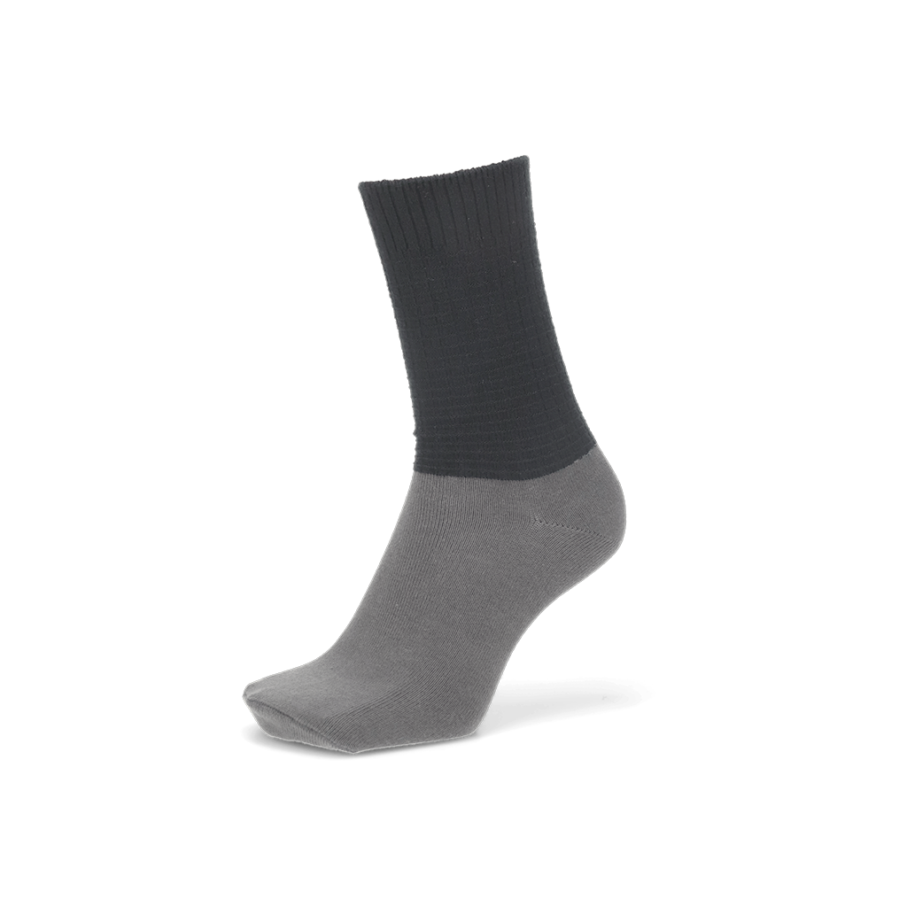 Regnsncox | Merino Waffle Ankle x Cotton Foot Crew Socks – Warm Merino Wool, Cool Cotton