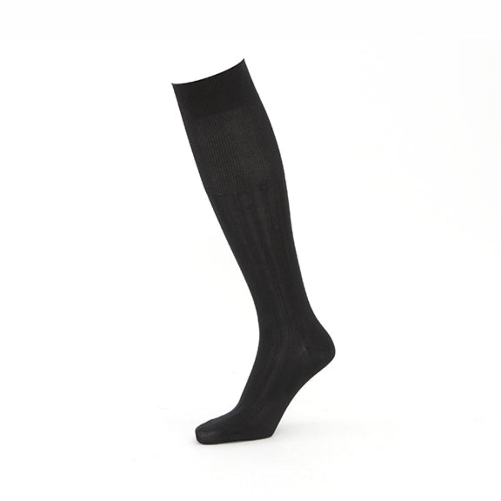 Premium 9x2 Rib Cotton  Knee-High Socks