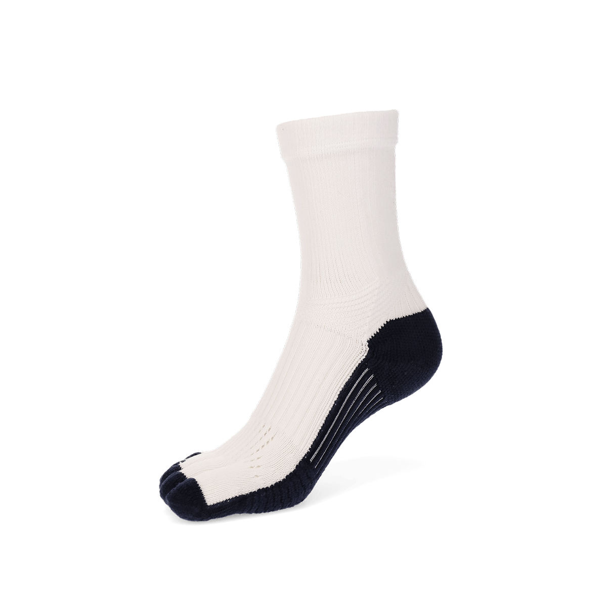 Regnsncox | High-Cushion Basketball Toe Crew Socks with Arch and Ankle Support