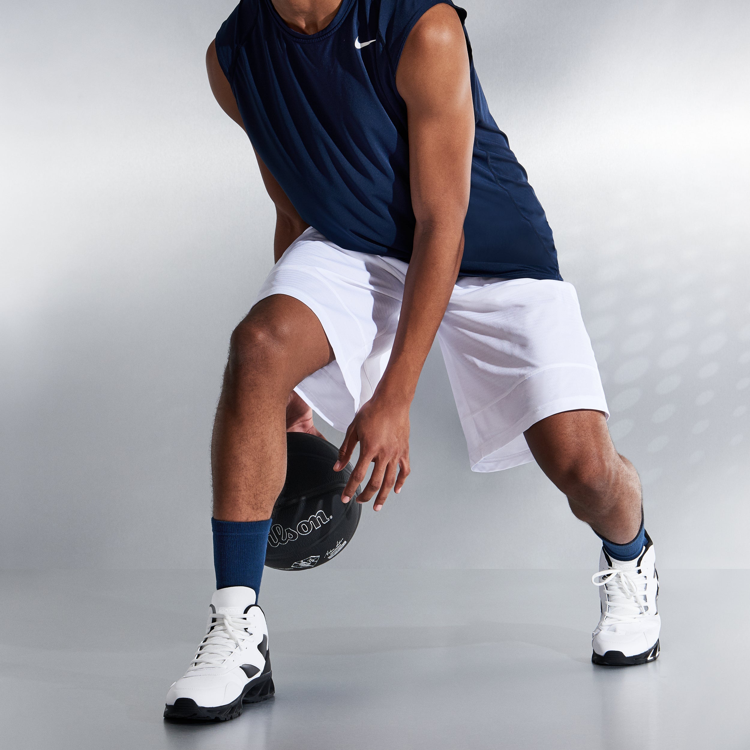 Regnsncox | High-Cushion Basketball Toe Crew Socks with Arch and Ankle Support