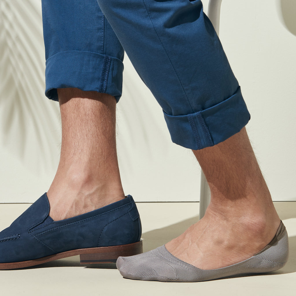 Regnsncox | COOLMAX® No-Show Socks with Secure Heel Grip