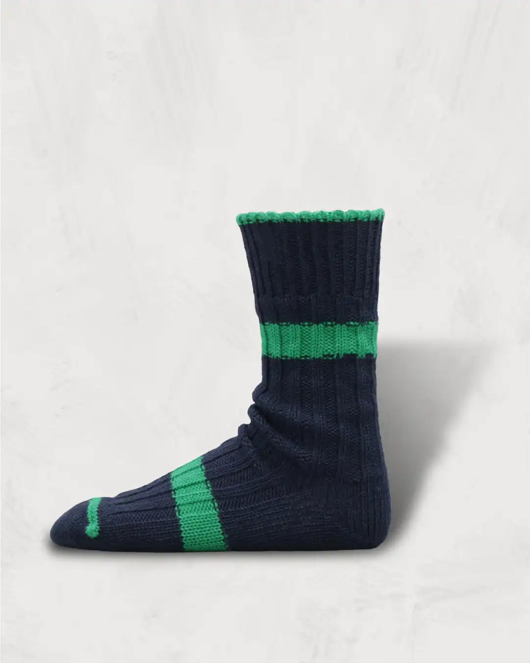Regnsncox | Denim-Inspired Two-Tone Socks with Vintage Fade Expression