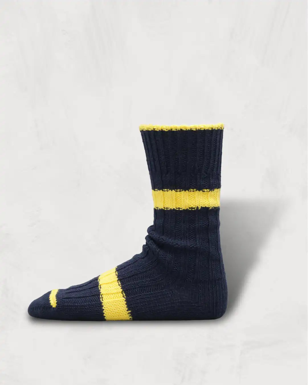 Regnsncox | Denim-Inspired Two-Tone Socks with Vintage Fade Expression