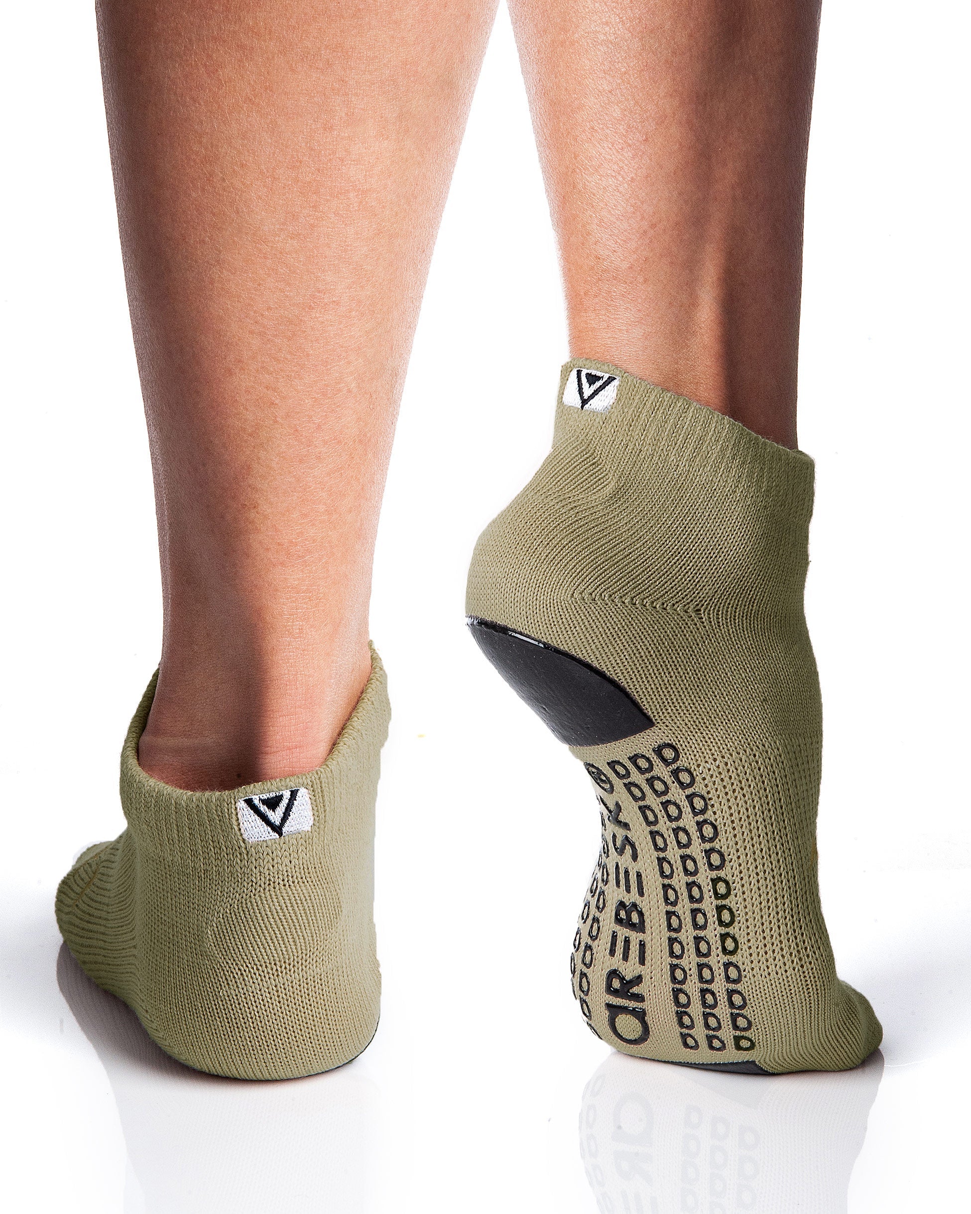 Regnsncox | Women’s Crew Grip Socks with Bird Foil Detail