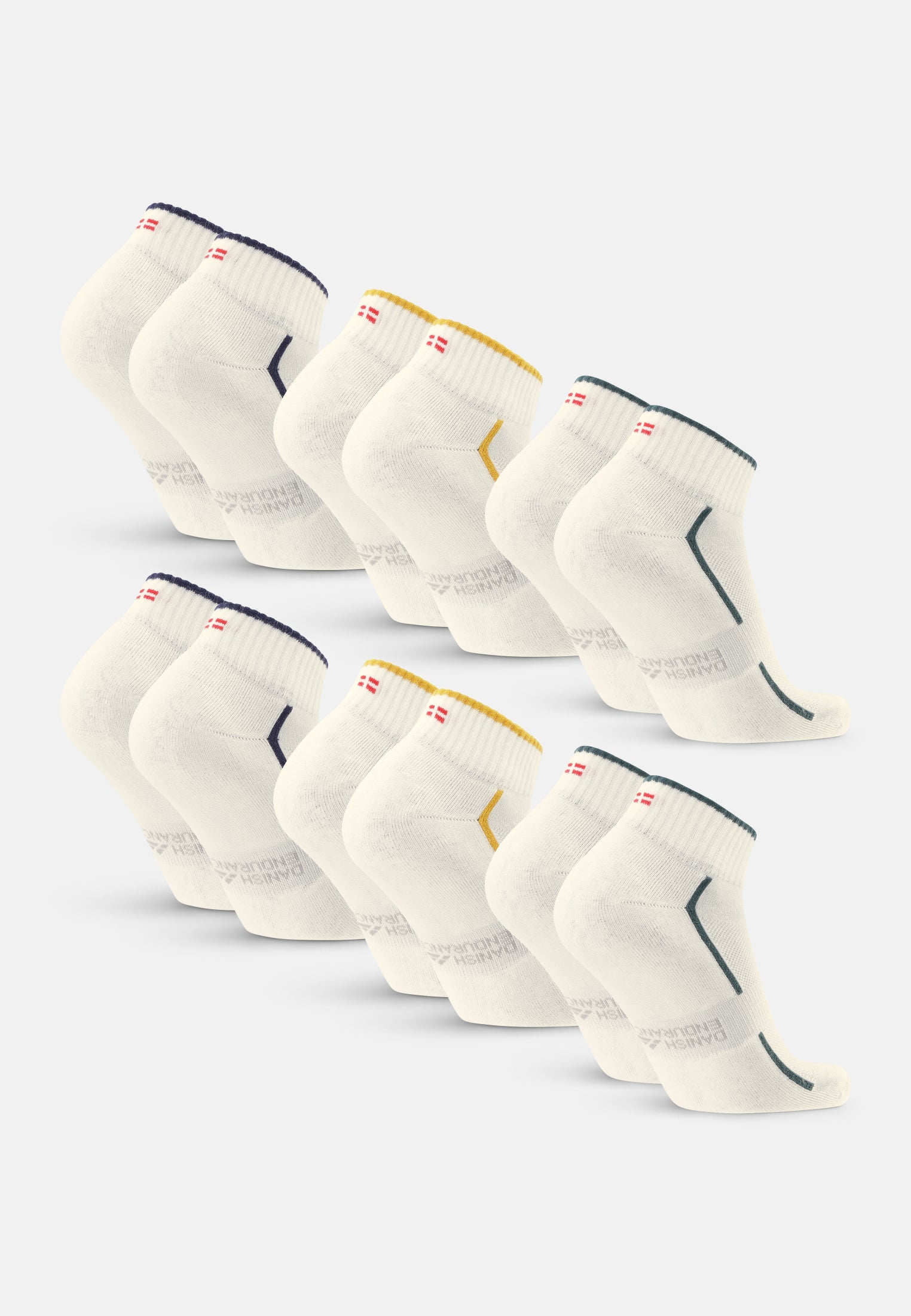 Regnsncox | Cotton Quarter Socks for All-Day Comfort