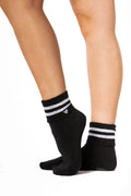 Regnsncox | Women’s Terry Foldover Grip Socks with Vintage-Inspired Cuff