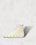 Regnsncox | Short-Length Heavyweight Ribbed Socks with Dyed Pinstripe Detail