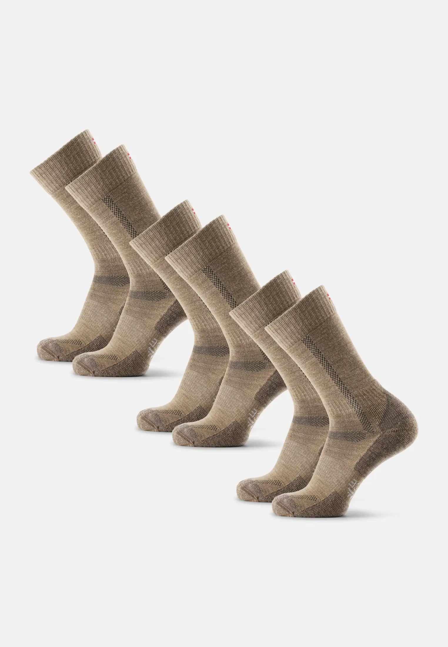 Regnsncox | Merino Wool Blend Hiking Crew Socks for Outdoor Wear