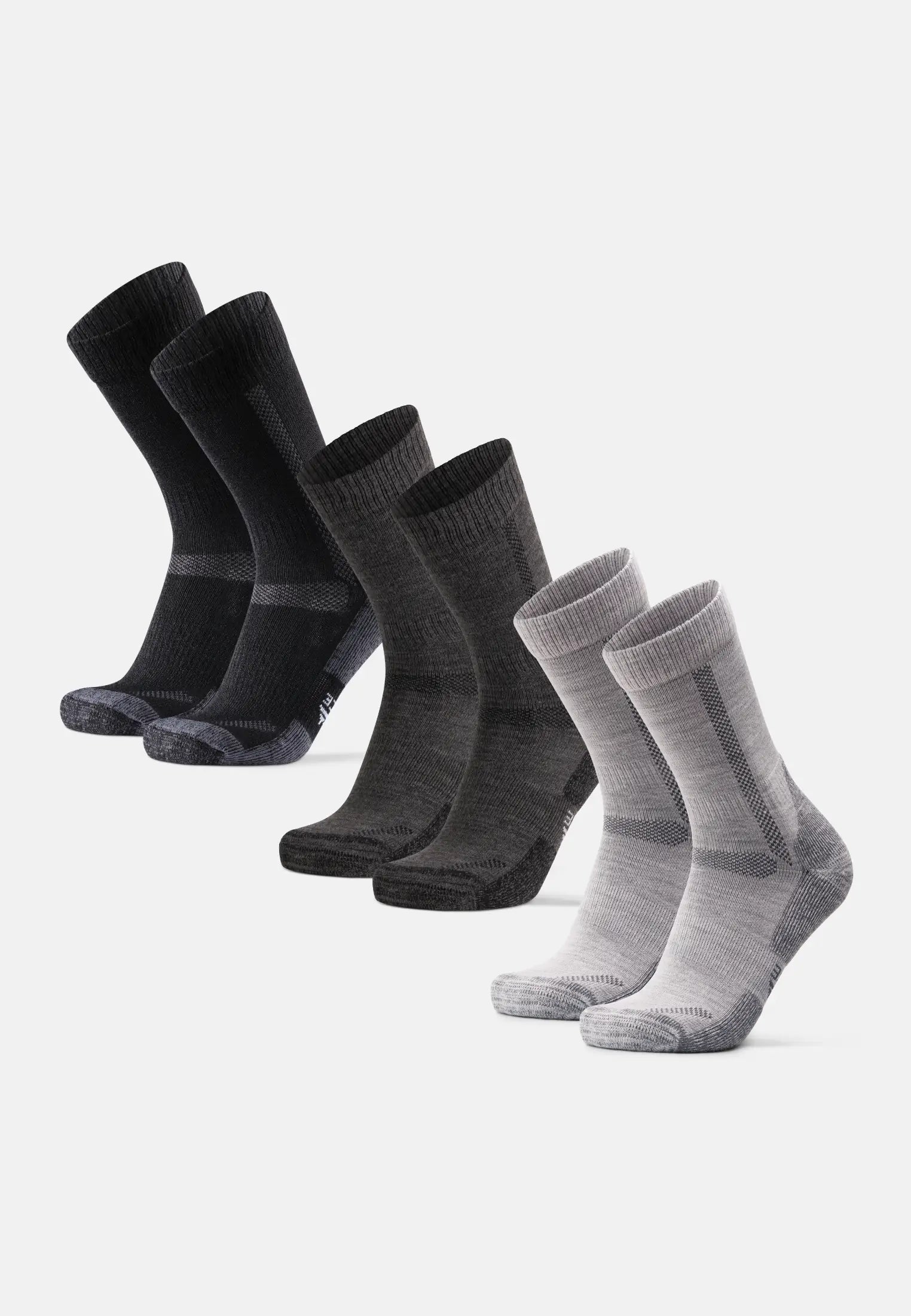 Regnsncox | Merino Wool Blend Hiking Crew Socks for Outdoor Wear