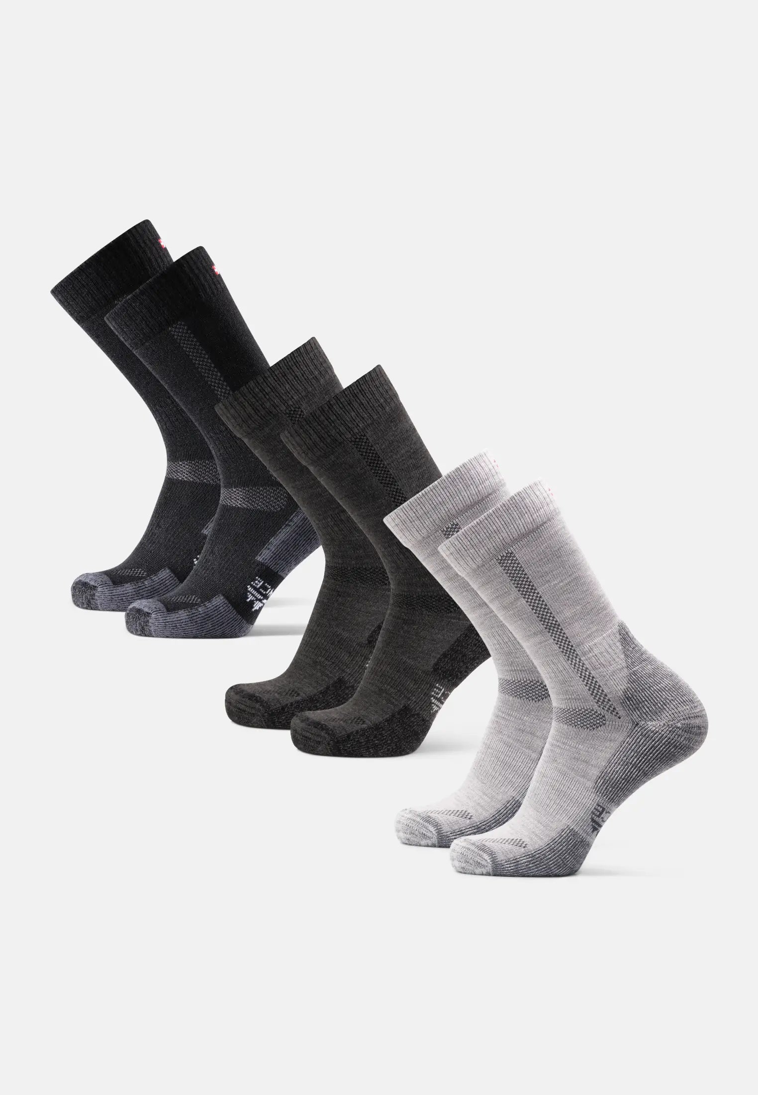 Regnsncox | Merino Wool Blend Hiking Crew Socks for Outdoor Wear