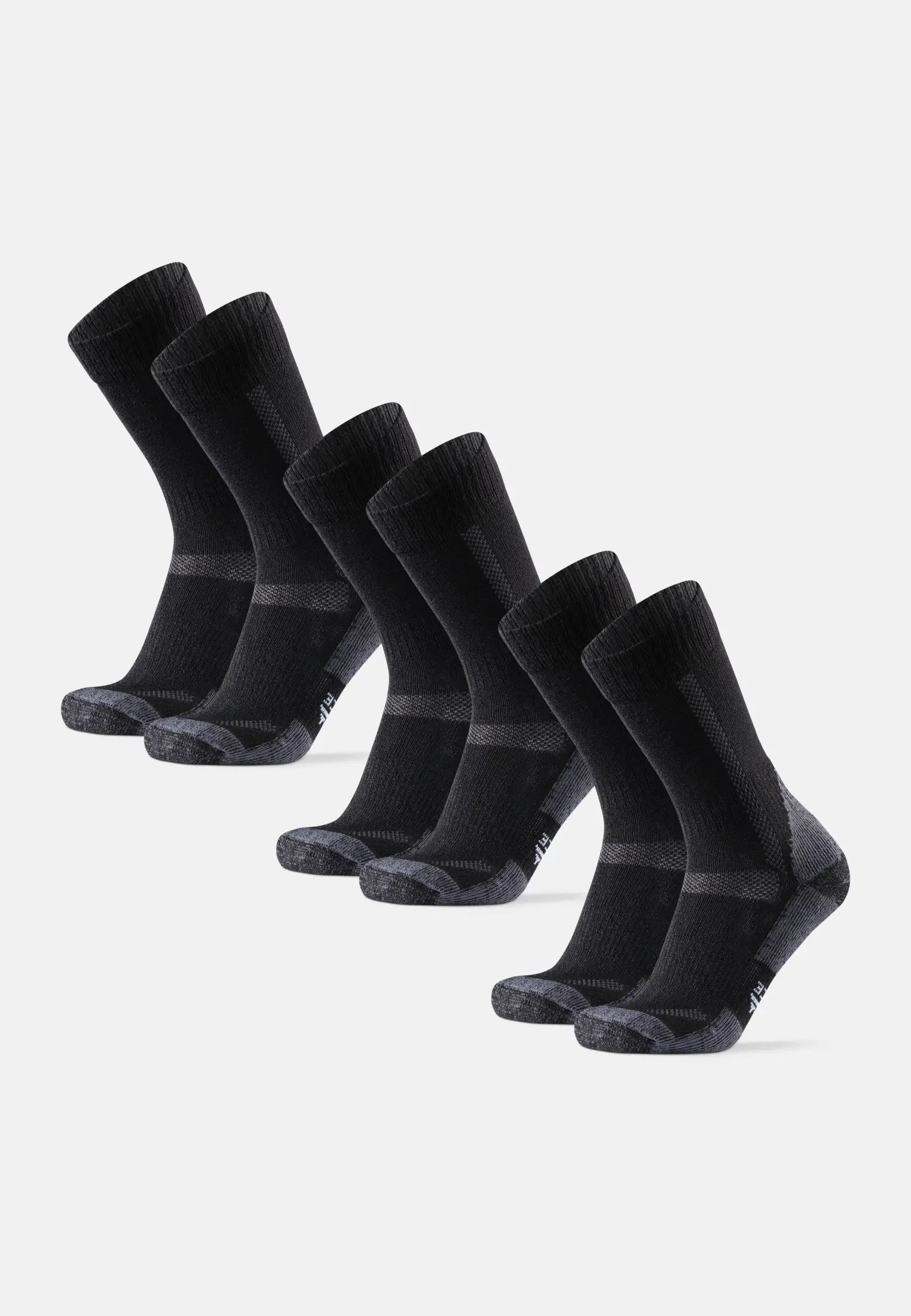 Regnsncox | Merino Wool Blend Hiking Crew Socks for Outdoor Wear