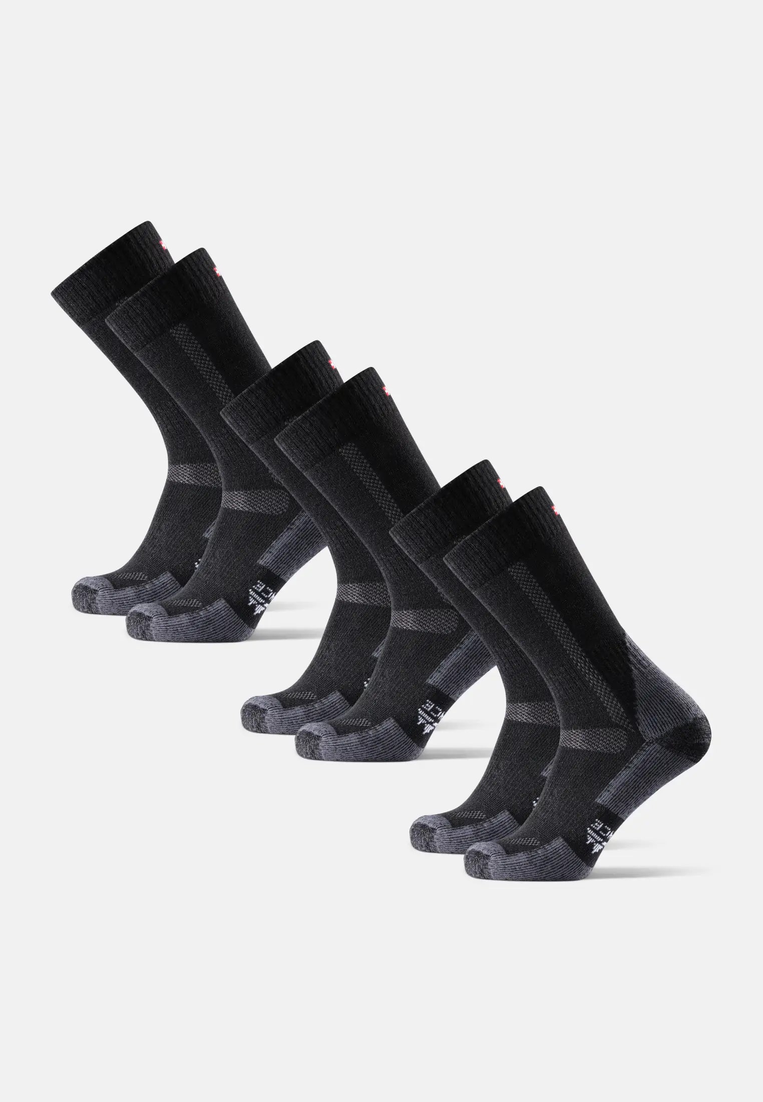 Regnsncox | Merino Wool Blend Hiking Crew Socks for Outdoor Wear