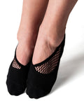 Regnsncox | Breathable Mesh Panel Grip Socks for Studio Training  Boxerella Grip Sock