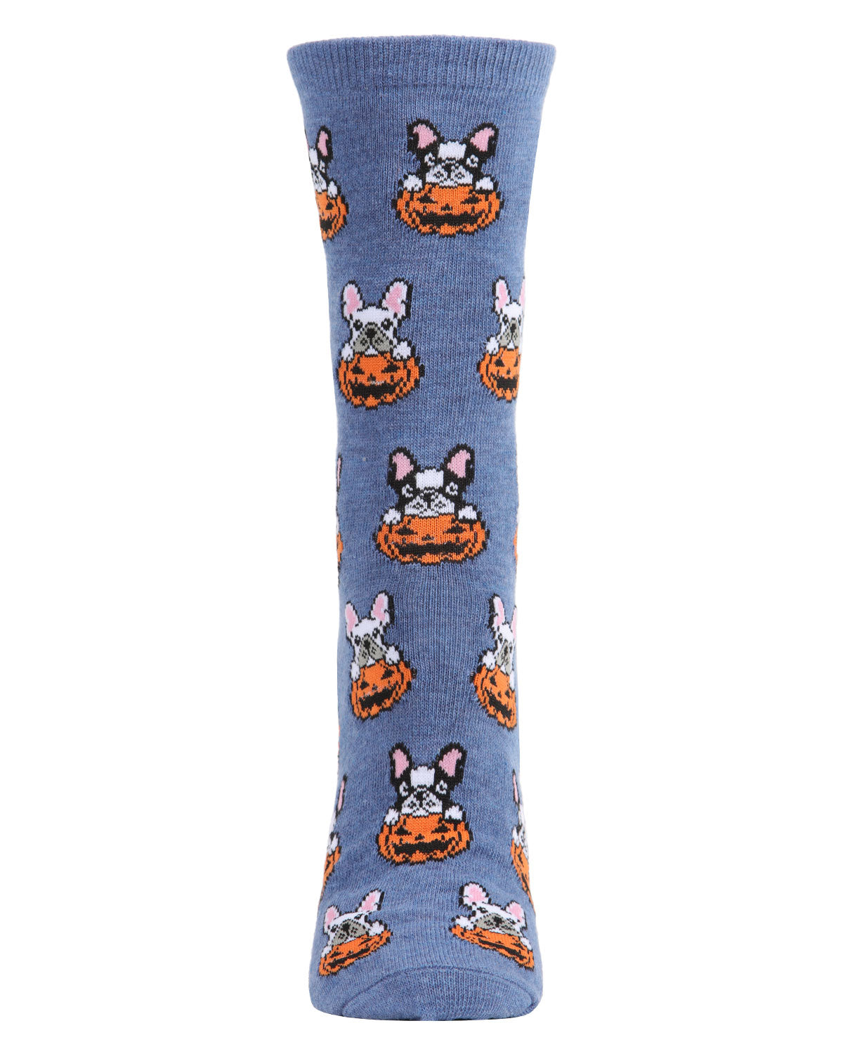 Regnsncox | Halloween-Inspired Pumpkin Puppy Crew Socks for Cozy Fun