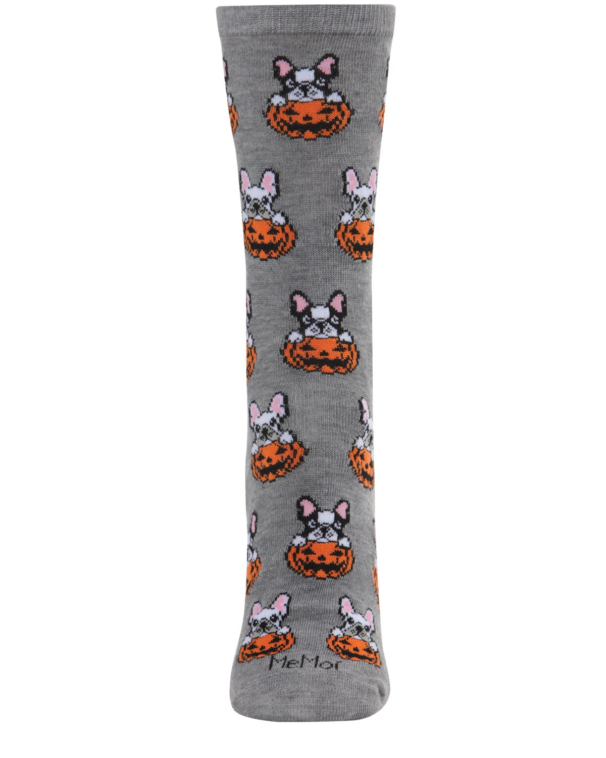 Regnsncox | Halloween-Inspired Pumpkin Puppy Crew Socks for Cozy Fun