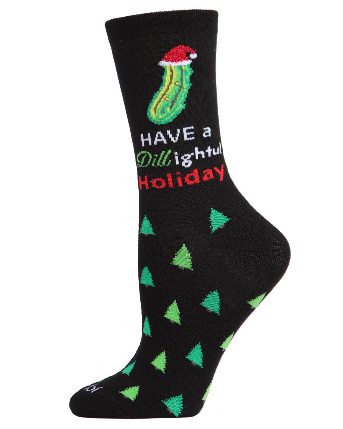 Regnsncox | Festive Dill-ightful Holiday Crew Socks for Comfort and Style