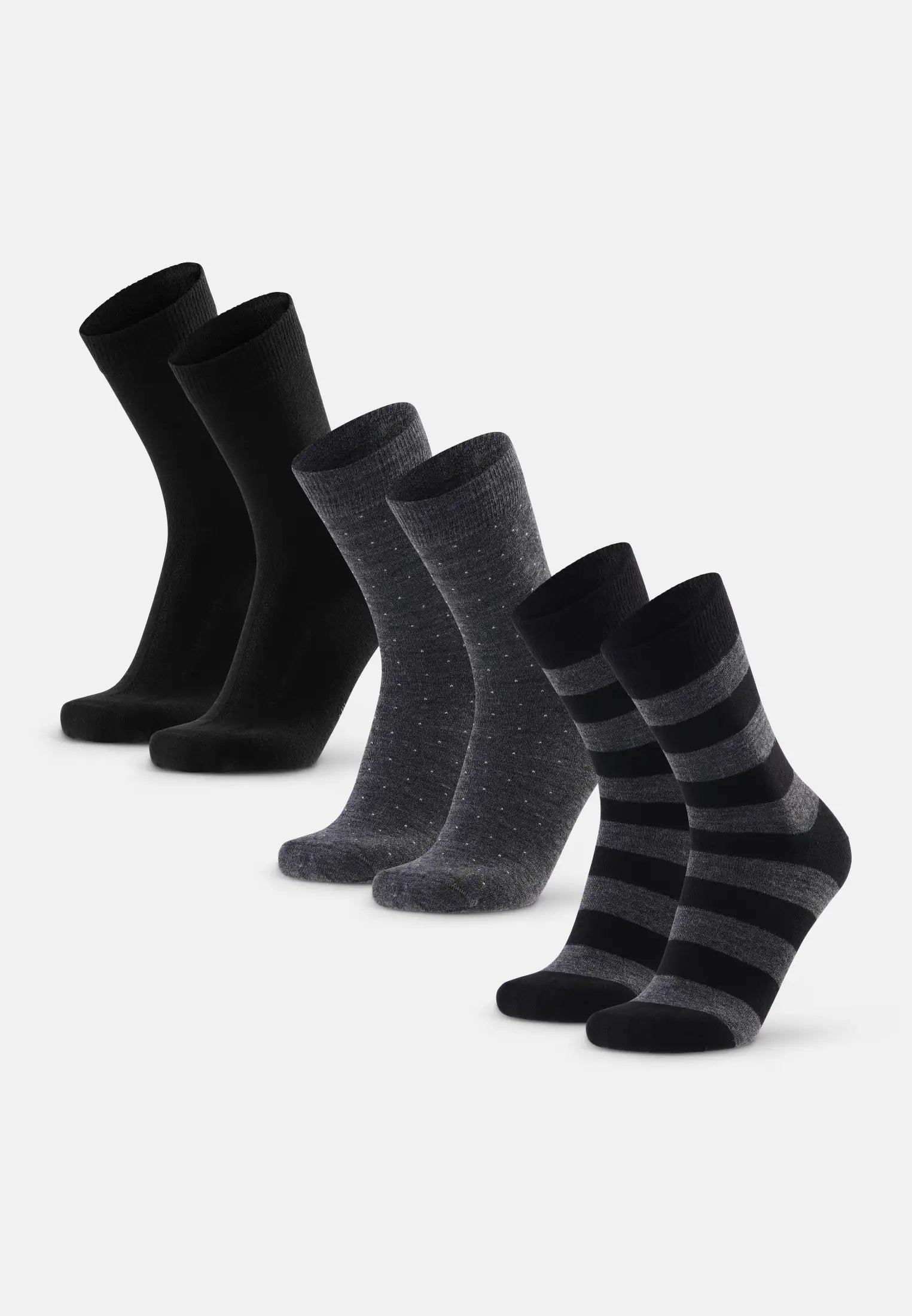 Regnsncox | Merino Wool Dress Socks with Button for Organized Comfort