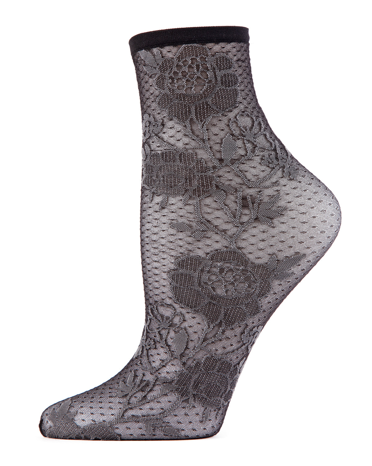 Regnsncox | Women's Chantilly Sheer Shortie Socks for Versatile Style